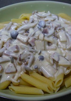 きのこのチーズホワイトソース-レシピのメイン写真