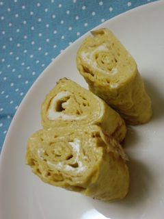 □餃子のたれでピリ辛卵焼き□-レシピのメイン写真