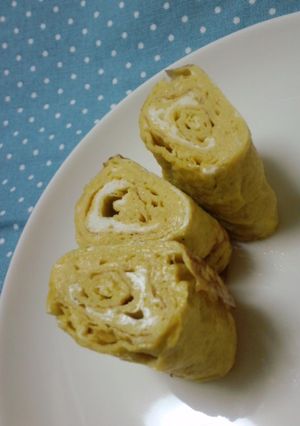 □餃子のたれでピリ辛卵焼き□-レシピのメイン写真