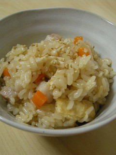 *塩豚とえのきの中華風炊き込みご飯*-レシピのメイン写真