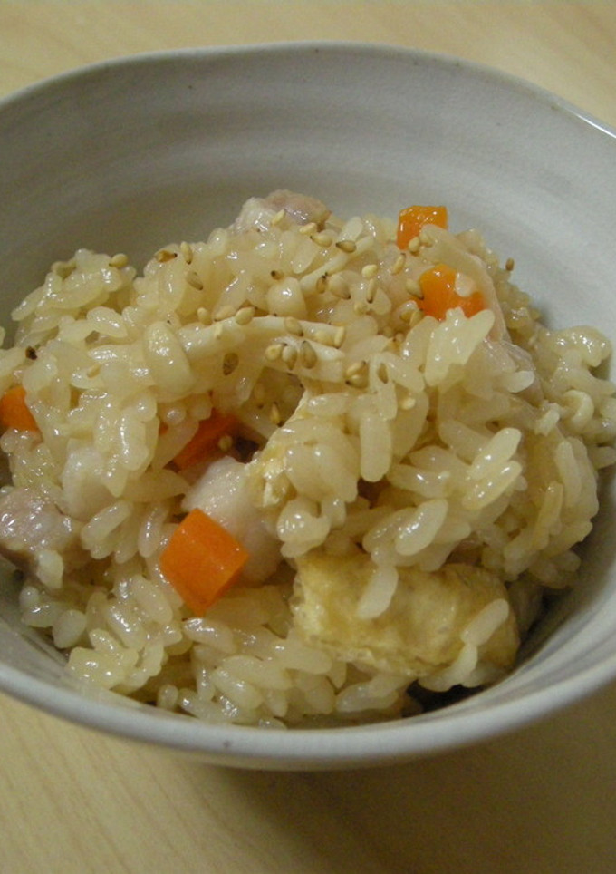 ＊塩豚とえのきの中華風炊き込みご飯＊-レシピのメイン写真