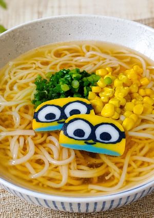 孫ラーメン♥素麺で作るばあばのラーメン🍜覚え書き-レシピのメイン写真