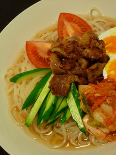 スタミナ韓国冷麺-レシピのメイン写真