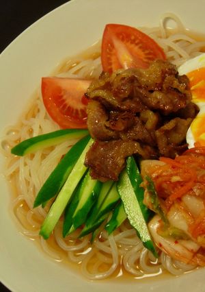 スタミナ韓国冷麺-レシピのメイン写真