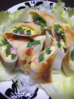 揚げない春巻き-レシピのメイン写真