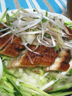 うなぎ de サラダそうめん-レシピのメイン写真