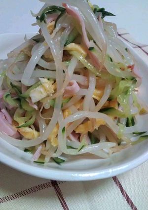 彩り綺麗☆もやしの中華風サラダ-レシピのメイン写真