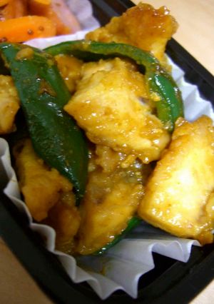 めかじきとピーマンのカレー醤油炒め-レシピのメイン写真