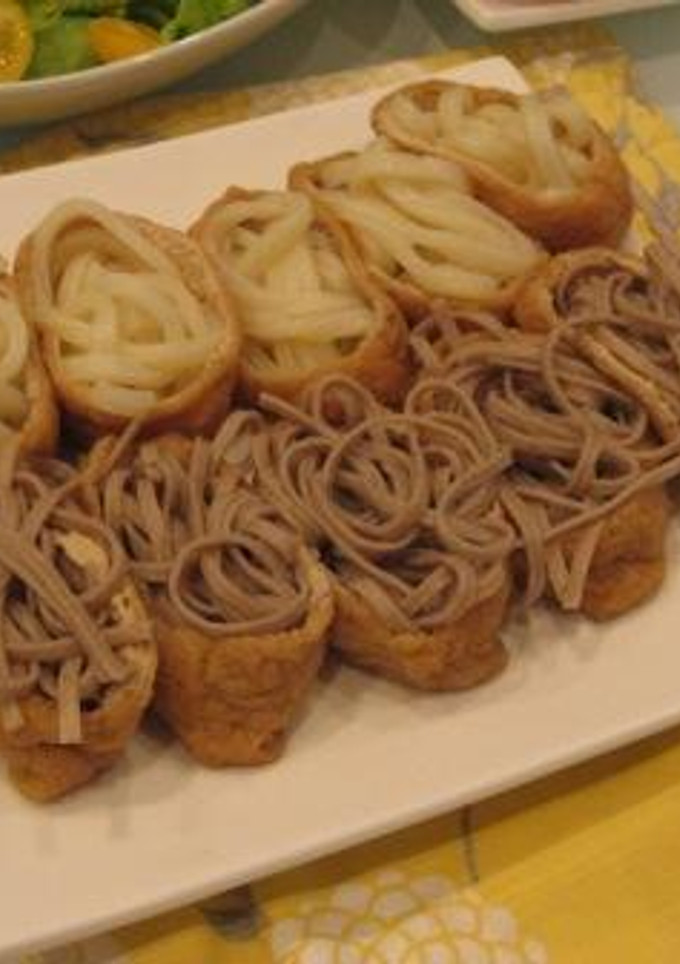 稲荷そば＆稲荷うどん-レシピのメイン写真