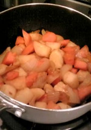 簡単☆コンソメ味の付け合わせ-レシピのメイン写真