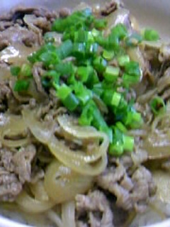 なっとくの牛丼♪-レシピのメイン写真