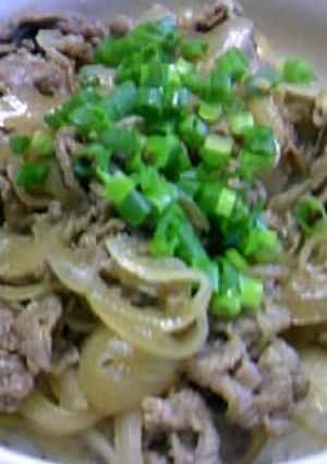 なっとくの牛丼♪-レシピのメイン写真