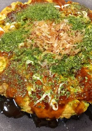 ダイエットに♪オートミールお好み焼き-レシピのメイン写真
