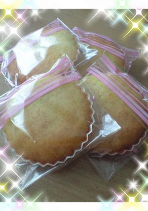 激ウマ！しっとり米粉ハニーマドレーヌ♪-レシピのメイン写真