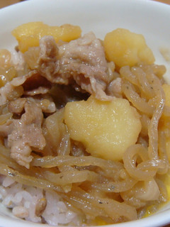 肉じゃが卵かけご飯(NJTKG)-レシピのメイン写真