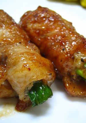 ♪青ねぎの豚肉まき照り焼き♪-レシピのメイン写真