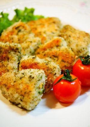 ✿鶏肉の海苔塩パン粉焼き✿-レシピのメイン写真