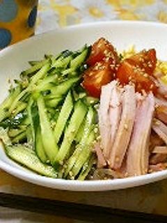 ダイエット☆ヘルシー冷やし中華-レシピのメイン写真