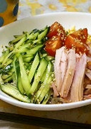 ダイエット☆ヘルシー冷やし中華-レシピのメイン写真