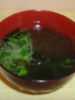 海草いっぱいすまし汁-レシピのメイン写真