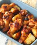 フライパンでオーブン焼き風BBQチキン