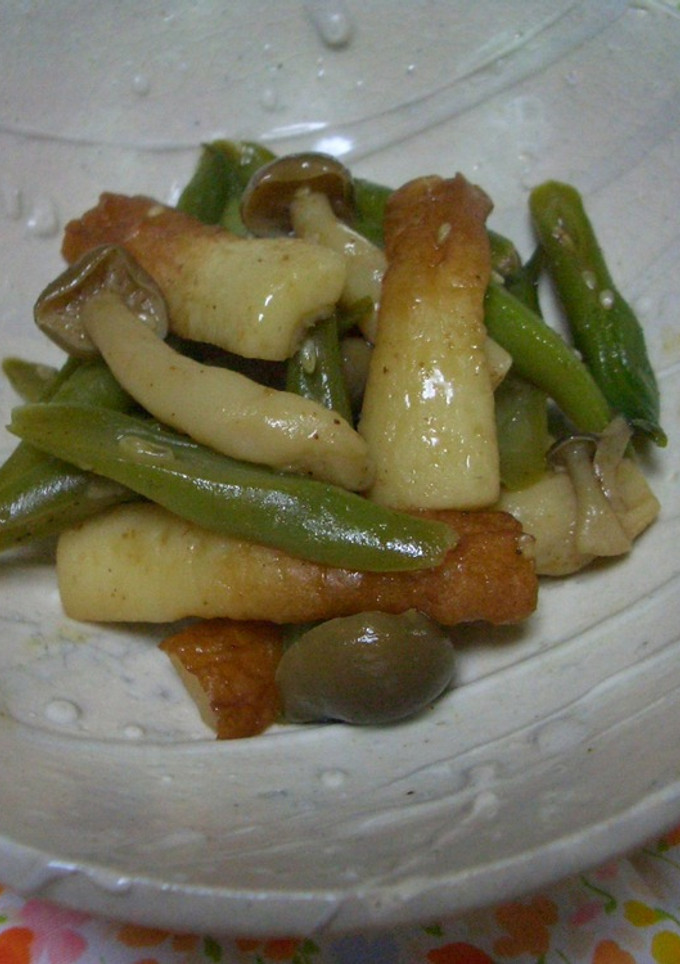 ささぎとちくわの炒め煮-レシピのメイン写真