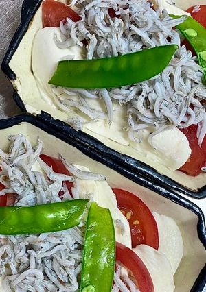 ⚪️しらすモッツァレラ🍅-レシピのメイン写真