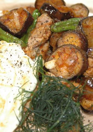 夏野菜とチキンのおいしい炒めもの-レシピのメイン写真
