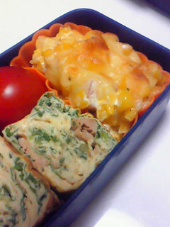 お弁当☆コーンとギョニソぐらたん。-レシピのメイン写真