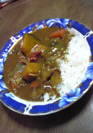 夏野菜の和風カレー-レシピのメイン写真