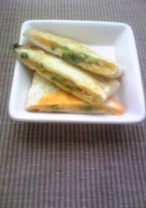 卵一つでネギ卵焼き-レシピのメイン写真