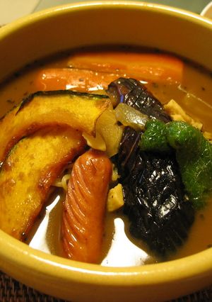 スープカレーラーメン-レシピのメイン写真