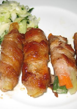 お弁当やおつまみに☆豚肉の野菜巻き-レシピのメイン写真