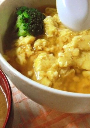 夏バテ予防!豆腐と卵のあんかけ丼★-レシピのメイン写真