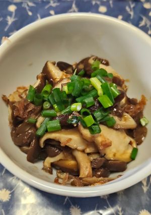 超簡単！⭐椎茸のおかかポン酢和え-レシピのメイン写真