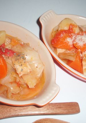 ルクルーゼ☆簡単＆野菜たっぷり☆洋風煮物-レシピのメイン写真