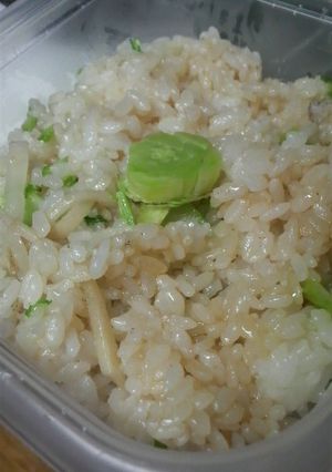 新ショウガ☆爽やか☆めんマヨチャーハン-レシピのメイン写真