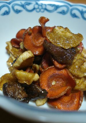 干し野菜のコリコリ炒め-レシピのメイン写真