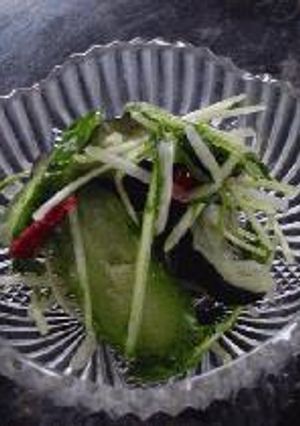 水菜・茄子・胡瓜の簡単浅漬け-レシピのメイン写真