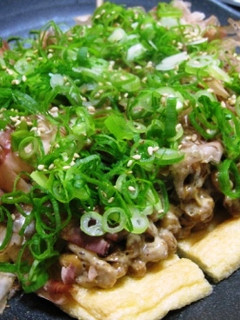 油揚げ納豆-レシピのメイン写真