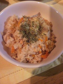 ◆鶏とごぼうの炊き込みご飯◆-レシピのメイン写真