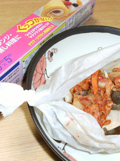 魚のキムチ蒸し-レシピのメイン写真