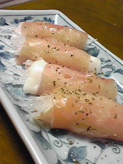 生ハムの大根巻き☆+゜-レシピのメイン写真
