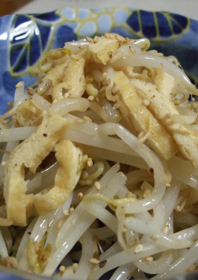 ＊もやしと油揚げの炒め物＊-レシピのメイン写真