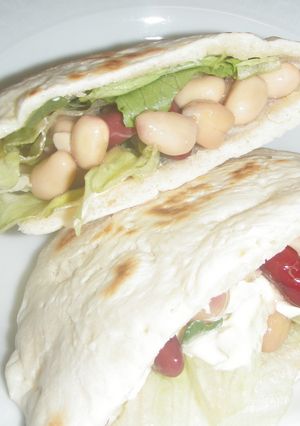 お豆のピタパン-レシピのメイン写真