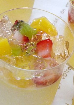 シュワシュワゼリースイーツ-レシピのメイン写真