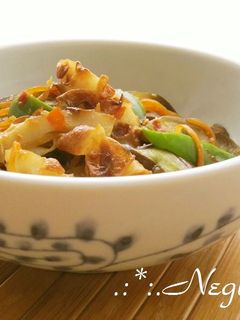 ∮焼きちくわとなすの✰ピリ辛✰味噌炒め∮-レシピのメイン写真