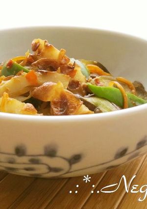 ∮焼きちくわとなすの✰ピリ辛✰味噌炒め∮-レシピのメイン写真