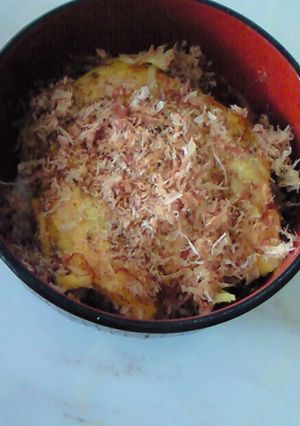 キャベツいっぱい☆お好みオム丼-レシピのメイン写真