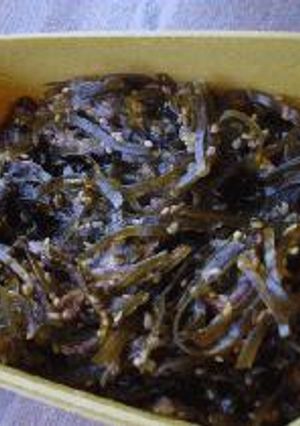 生昆布で「昆布のゴマ椎茸佃煮」-レシピのメイン写真